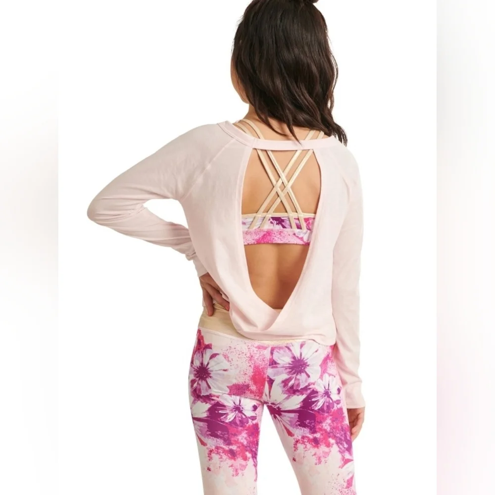Justice Girls Long Sleeve Dance T-Shirt, Sizes XL(16-18) - Picture 2 of 9